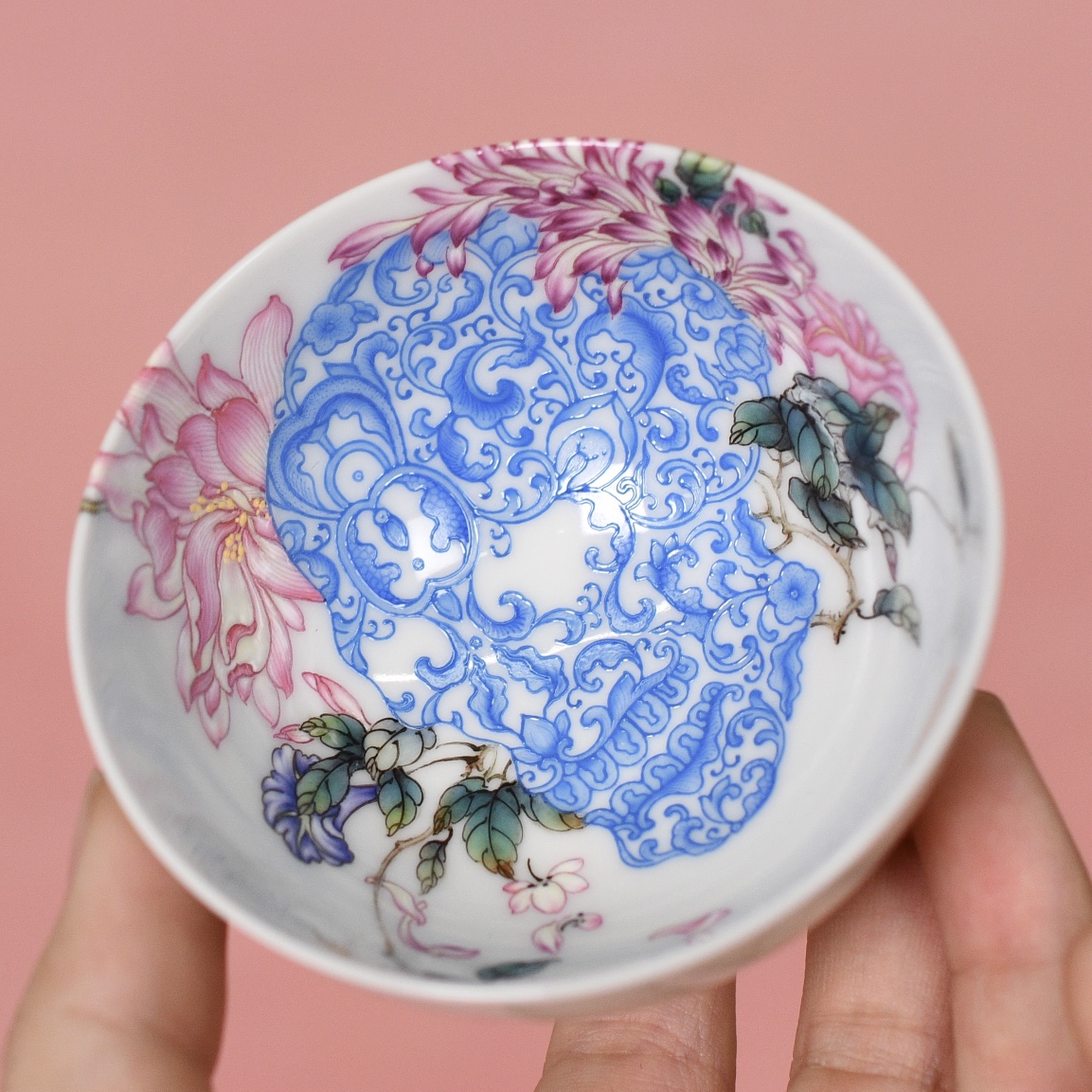 艺林藏珍艺术系列幻影无相小鸡心杯