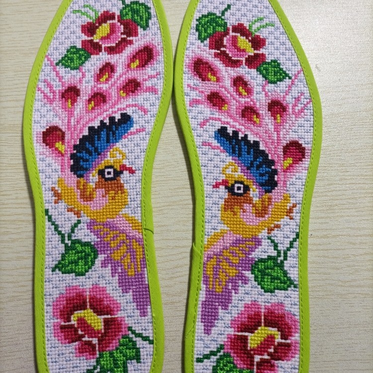 老粗布纯成品鞋垫限量