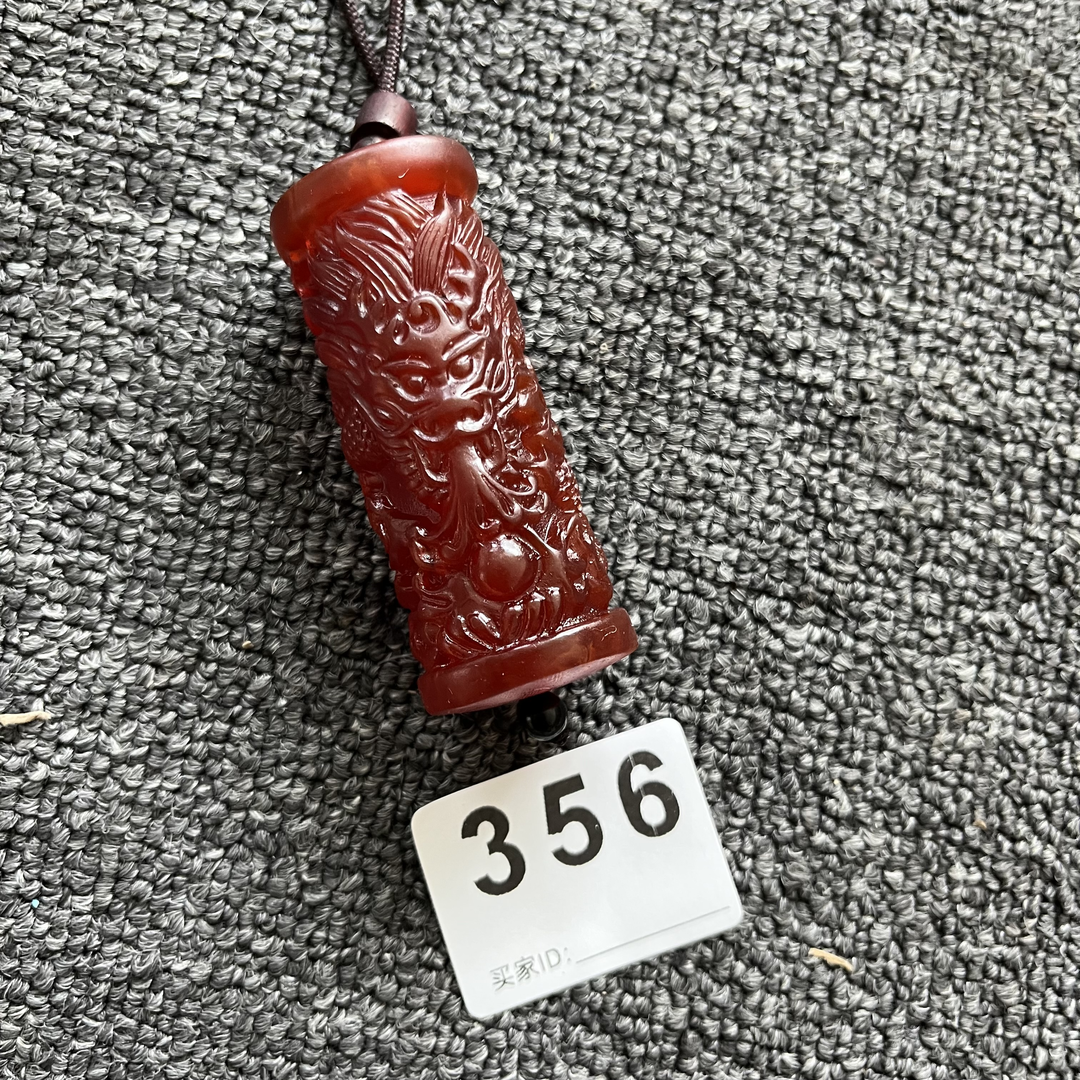 356  龙涎龙柱摆件 老板娘强烈推荐