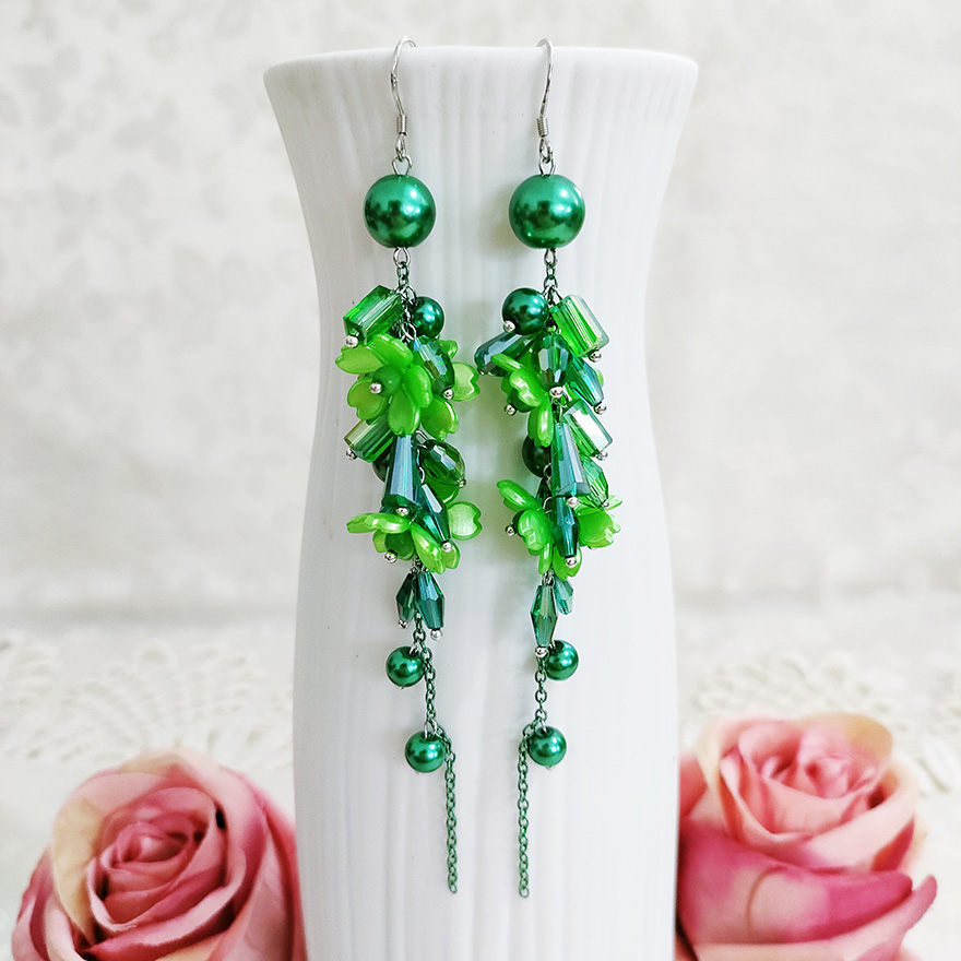 铜合金耳饰  民族风手工耳饰波西米亚凤气质耳环2176