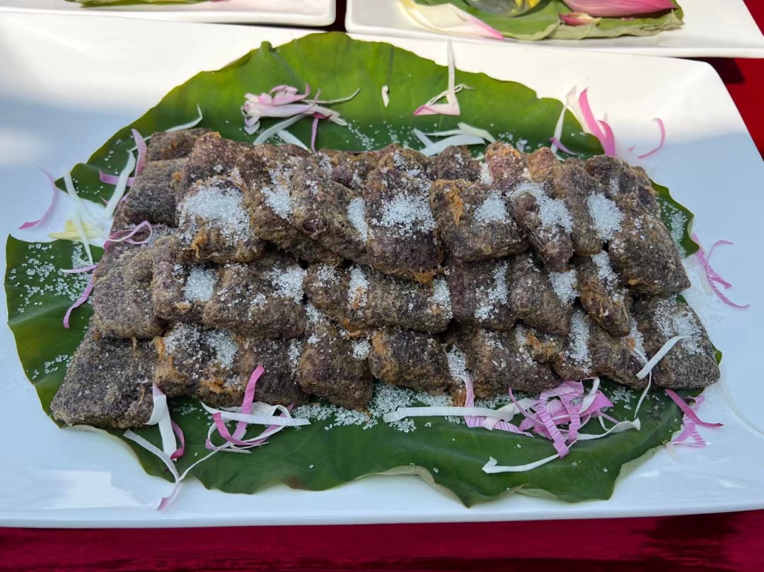 自产自销手工紫米糍粑2kg