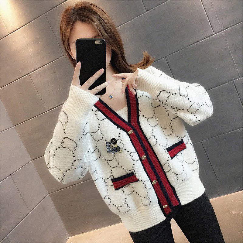 早秋款小香风针织开衫女装2023年新款小个子毛衣洋气外套春秋上衣