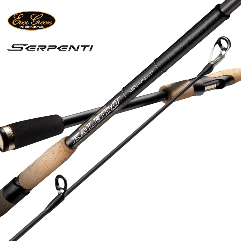 EVERGREEN卡雷多SERPENTI TKSS系列鲈钓竿远投超轻竞技路亚鱼竿EG