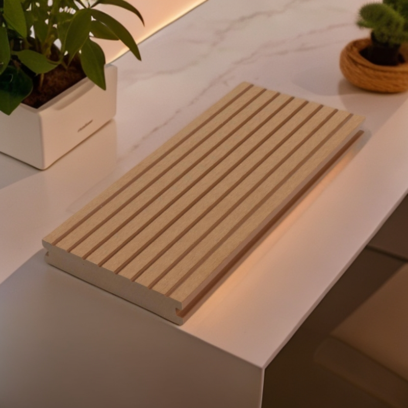 户外木塑地板140*25一代实心木塑地板