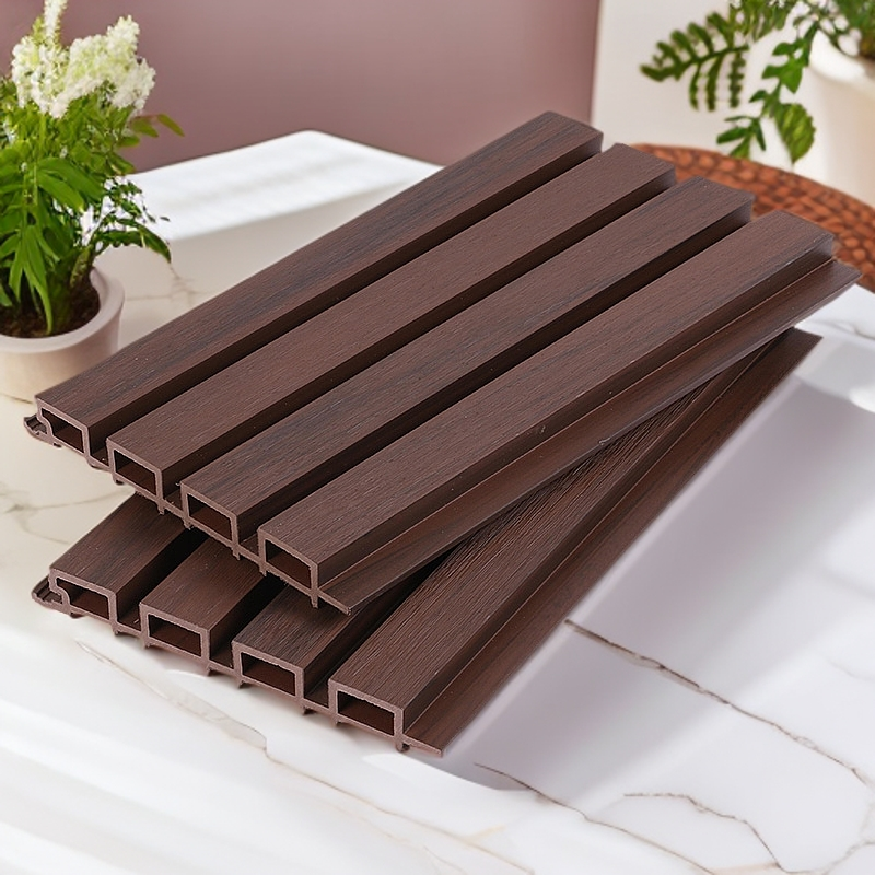 户外木塑格栅220*26共挤长城板木塑墙板