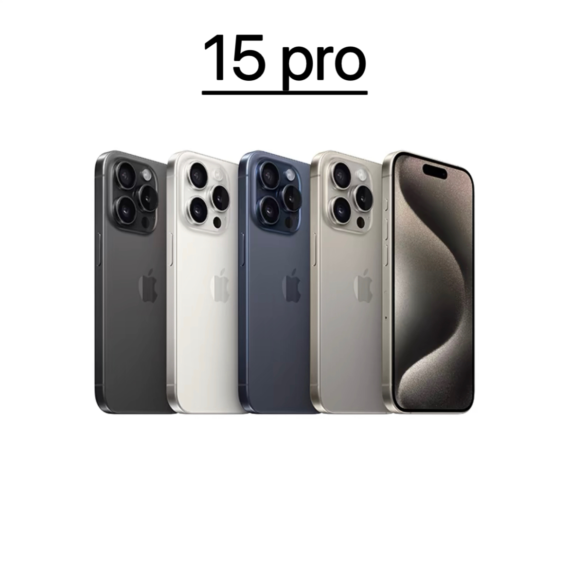 99新 Apple/苹果 苹果15 pro 国行全网通128G
