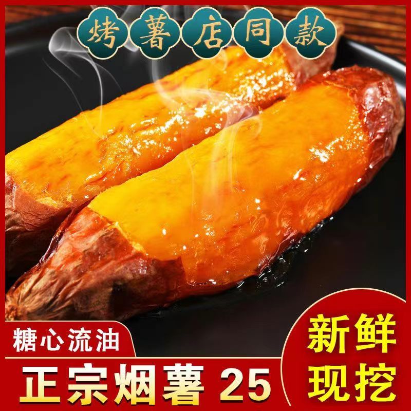 【乐多】【烤薯店同款】正宗山东烟薯番薯沙地蜜薯新鲜农家自种新鲜地