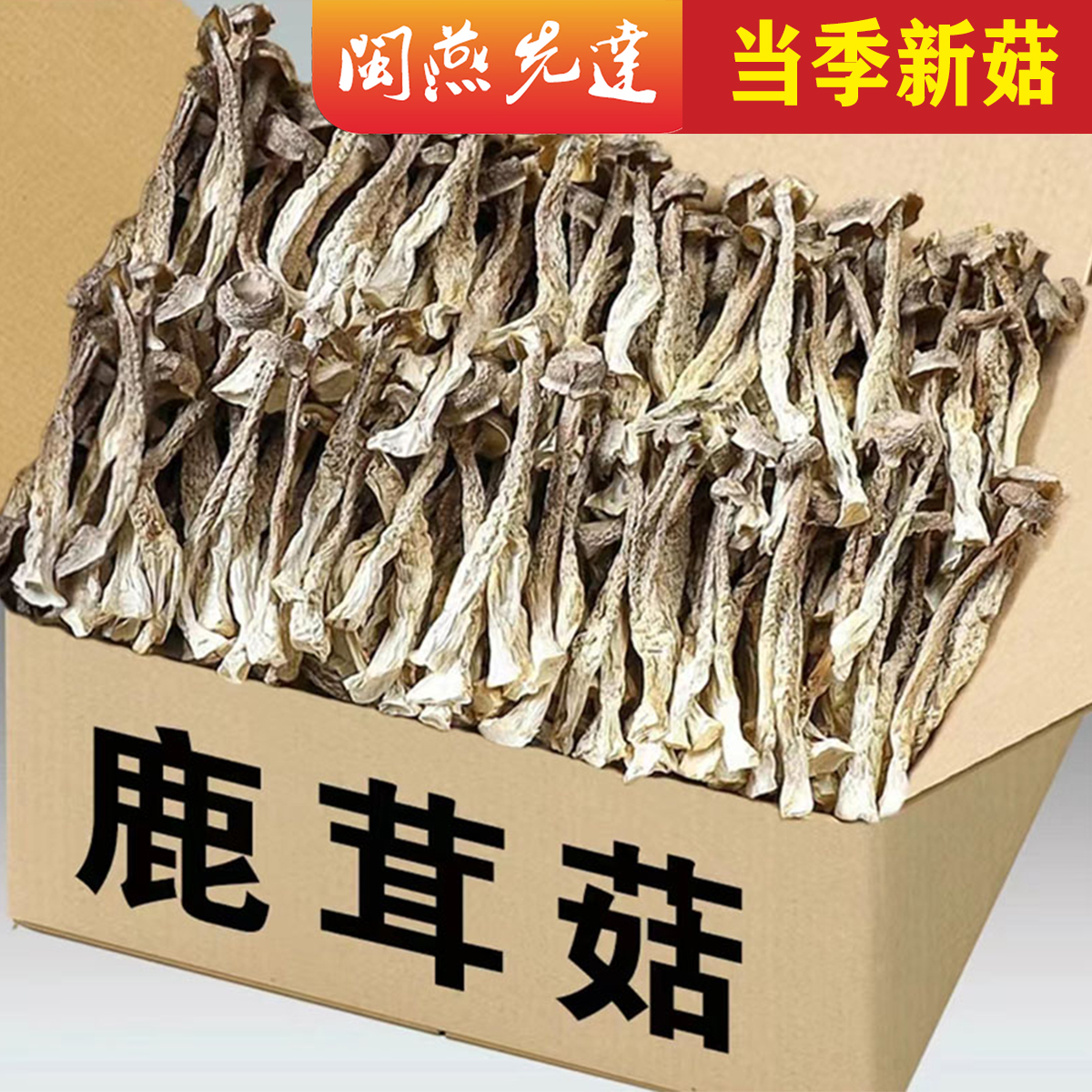 鹿茸菇【4包】食用美味挑选精选干货包邮脆脆菇鹿茸菌营养种植浓郁