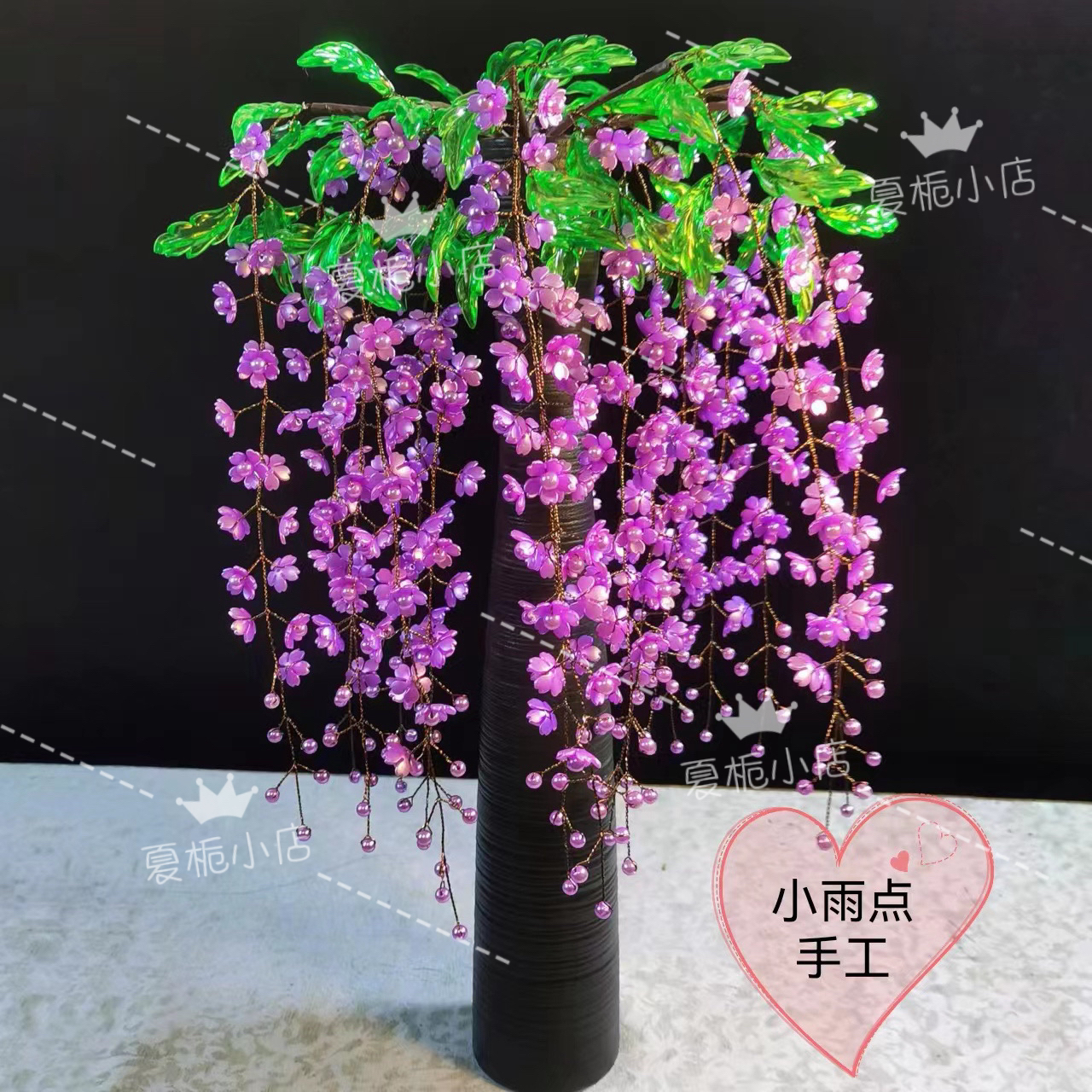 新品垂丝茉莉花手工制作DIY材料包（不含瓶）