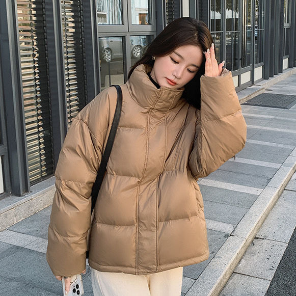 韩版棉服面包服女短款小个子立领爆款时尚宽松冬季外套潮