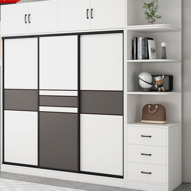 【小扬哥推荐】简易衣柜家用卧室推拉门组装现代简约收纳储物