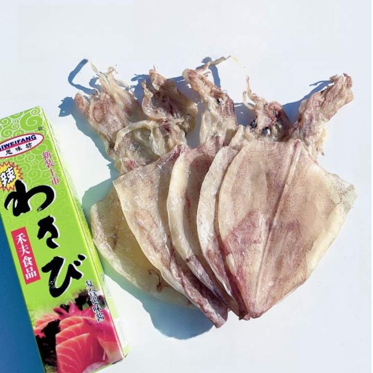 【三亚二娘】鱿鱼干无盐淡晒烧烤鱿鱼芥末鱿鱼手撕鱿鱼干好吃不腻
