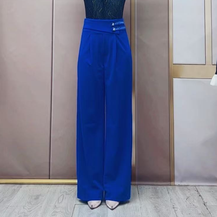 欢舞阁摩登舞吉特巴广场舞裤交谊舞时尚气质弹力料女裤B0231