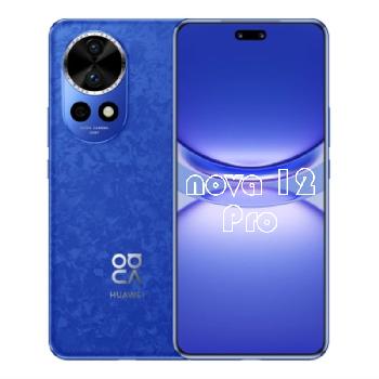 全新未使用 HUAWEI/华为 nova 12 Pro（12G+512G 曜金黑）月付免息