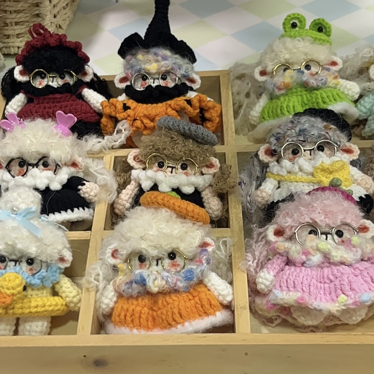 【钩织玩偶】手工钩织成品钥匙扣小众满分礼物摆件可爱治愈小物件