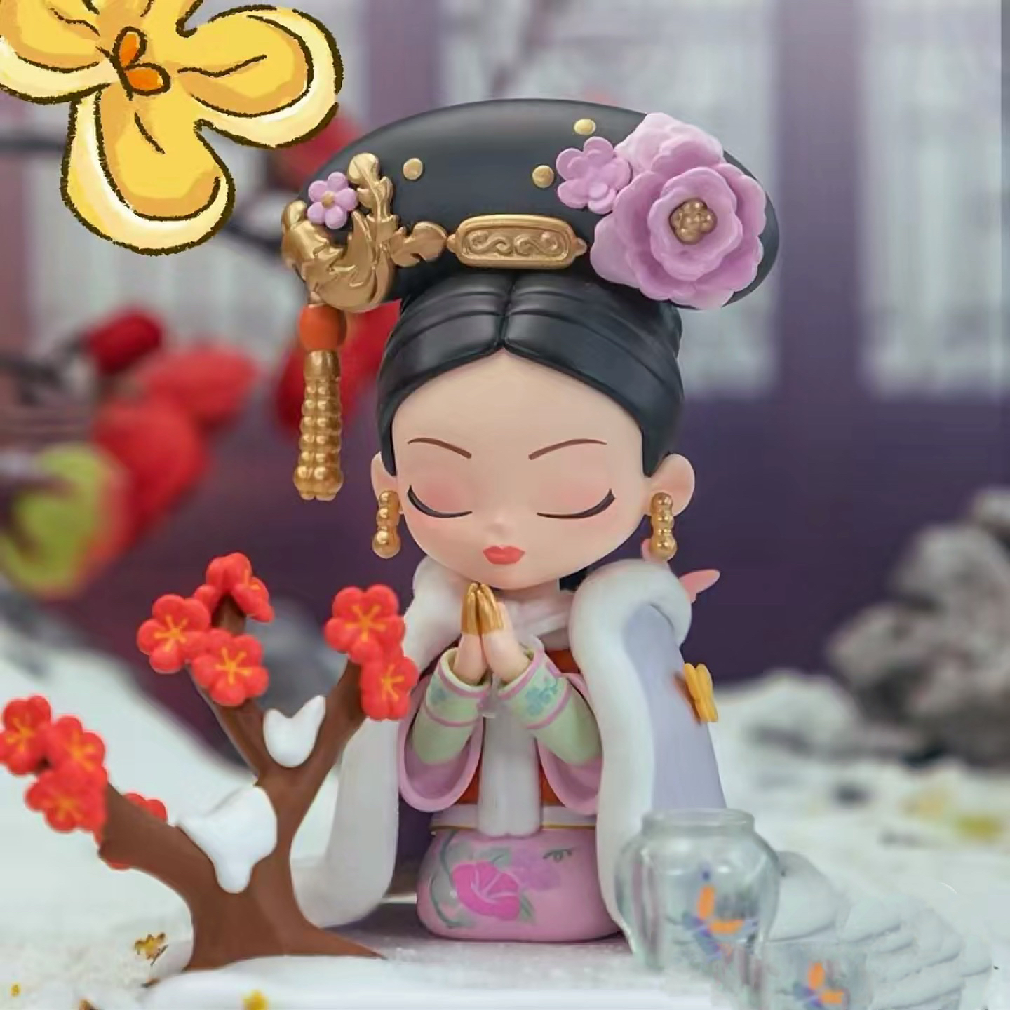 【拆盒】甄嬛传二代系列潮玩盲盒手办摆件