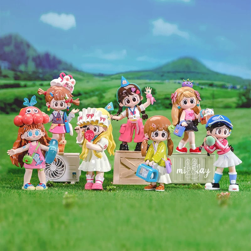 【拆盒】蜜啦 少女综合征系列潮玩盲盒手办