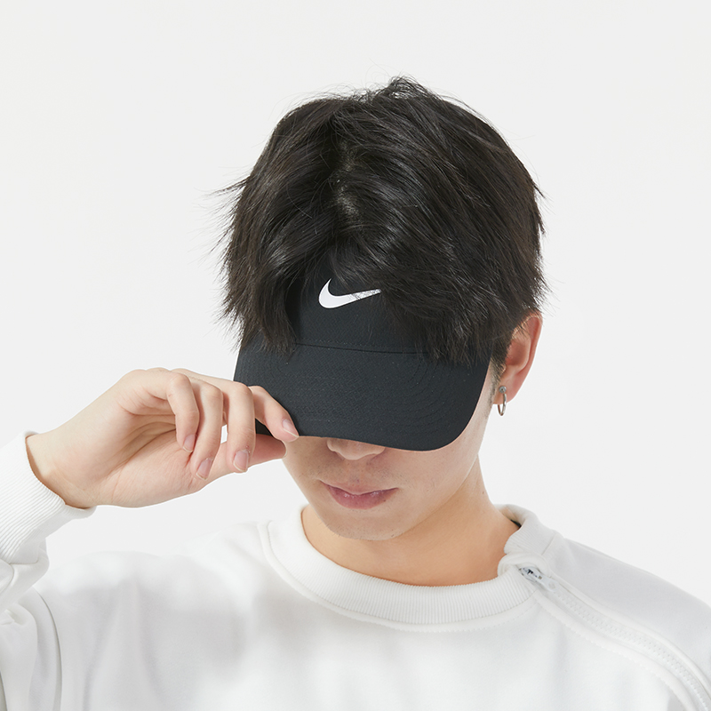 NIKE耐克空顶帽子男女帽春夏新款运动休闲帽DRI-FIT遮阳帽FB5630