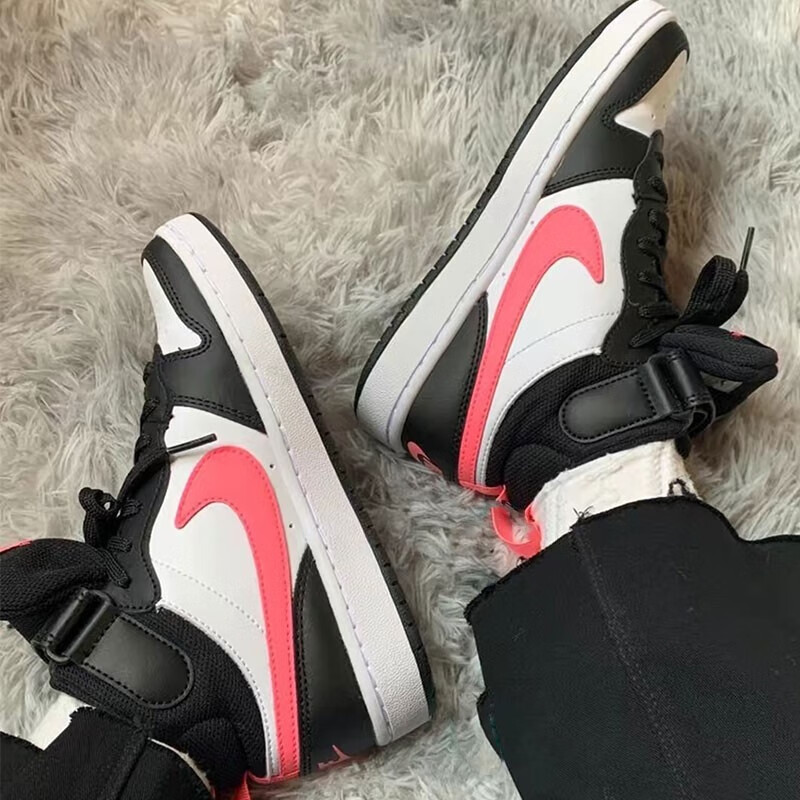 Nike耐克女鞋大童鞋2023秋季新款耐磨中帮运动休闲板鞋CD7782-005