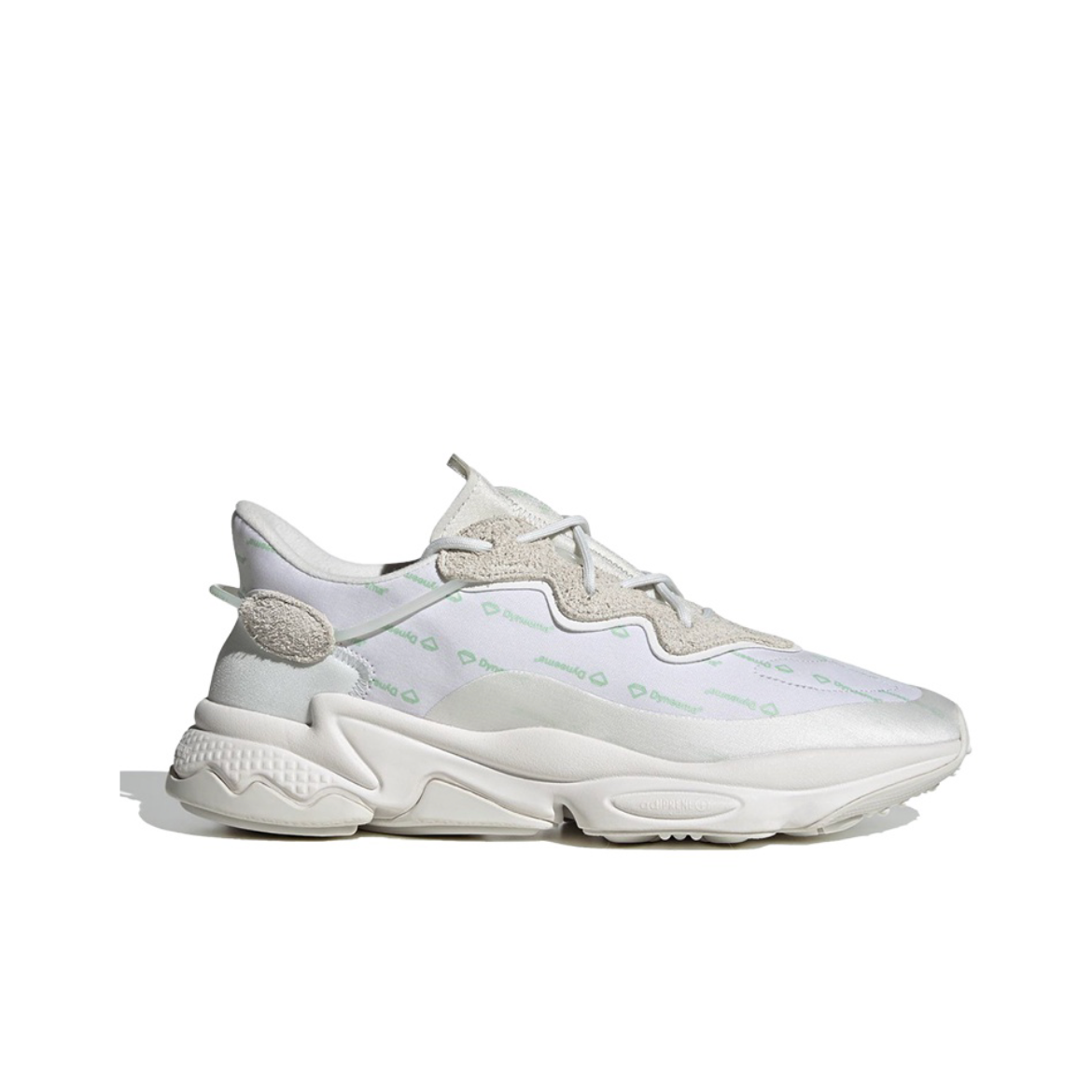adidas/阿迪达斯 originals Ozweego 低帮运动休闲鞋 白绿 FV1806