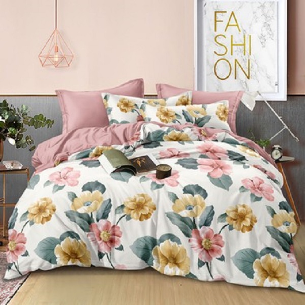 秋冬款亲肤庭院花园被套