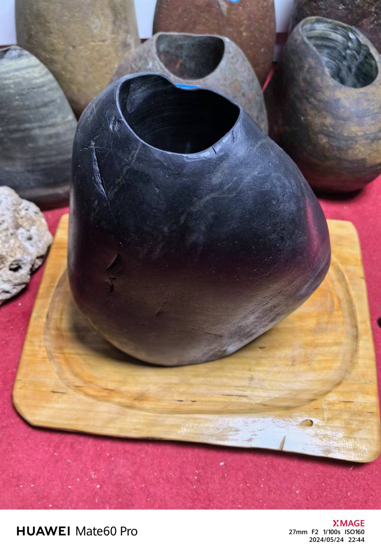 【奇石坊】粉丝福利天然鹅卵石花瓶纯手工下单随机发货