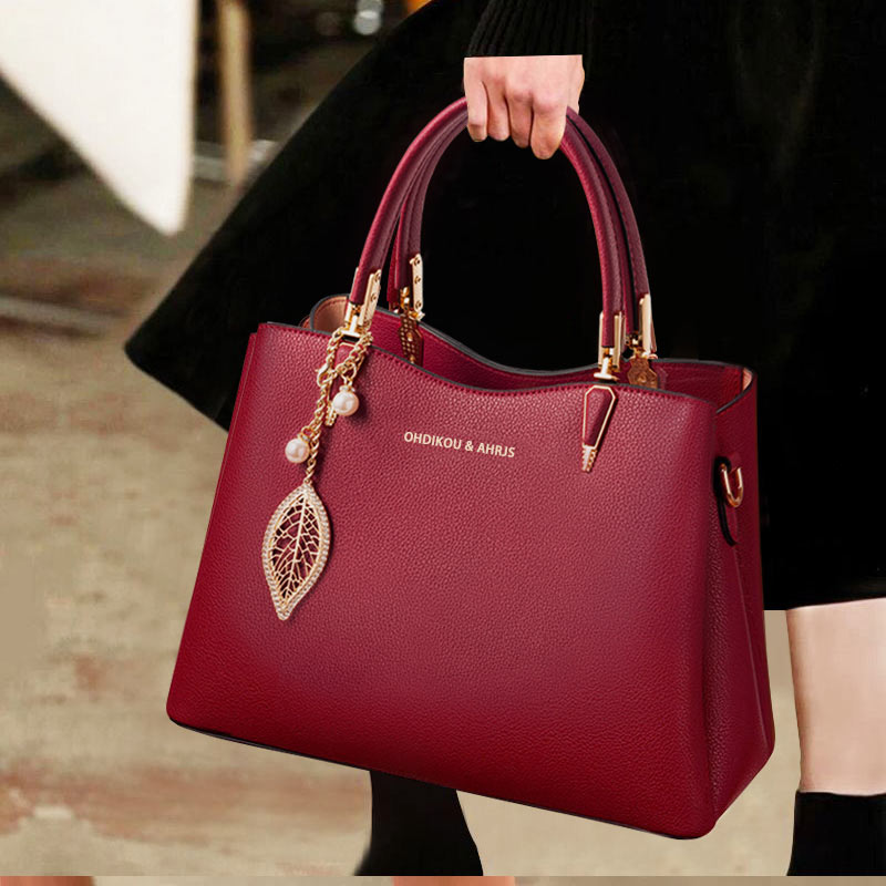 香港新娘红色包包女妈妈结婚包女士手提包婆婆女包大容量中老年