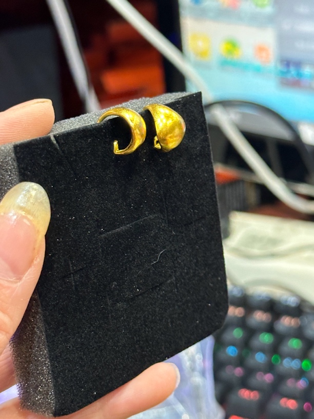 黄铜耳饰 藏地吉祥神鸟新款小耳环