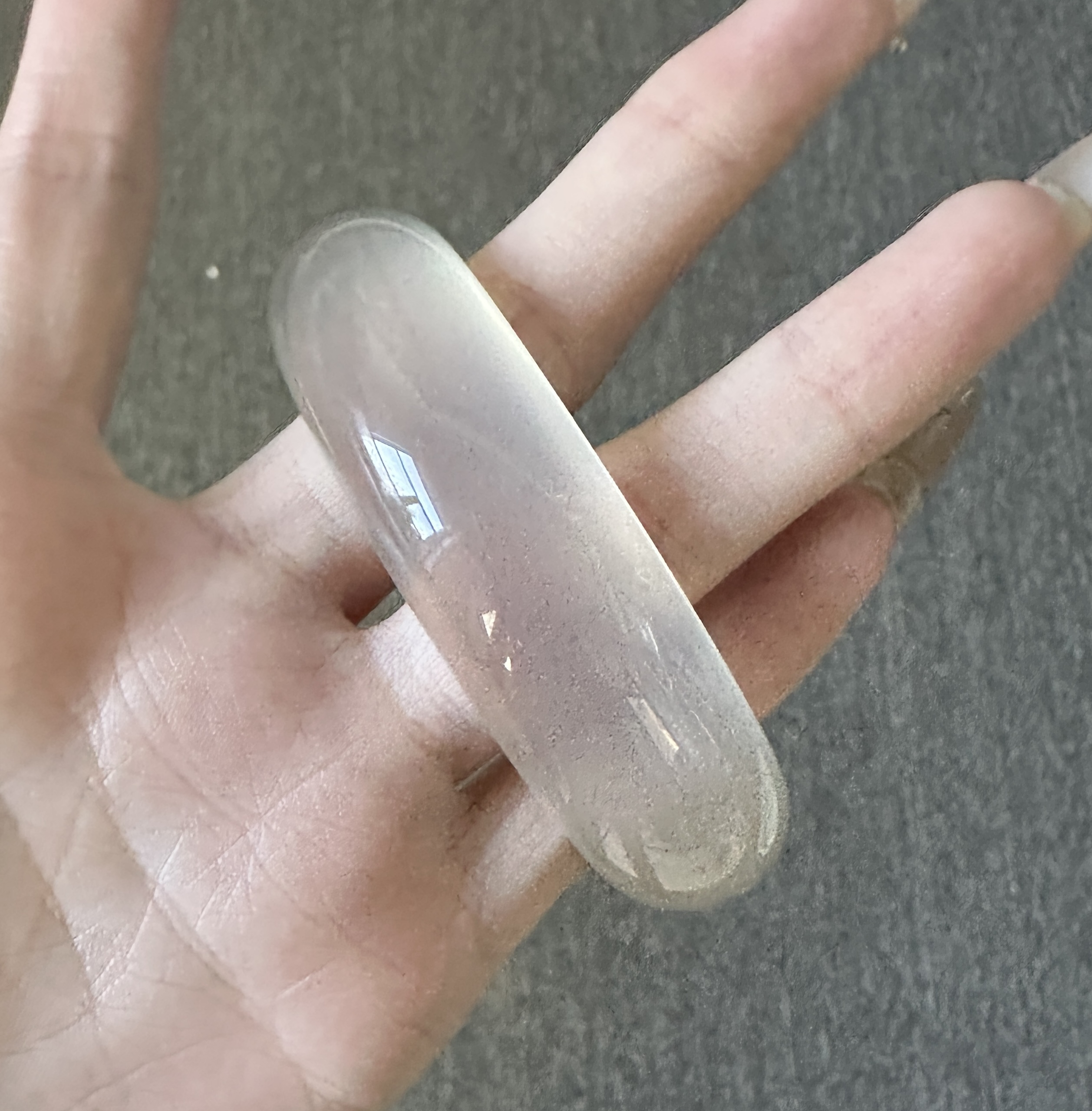 天然高冰玛瑙手镯