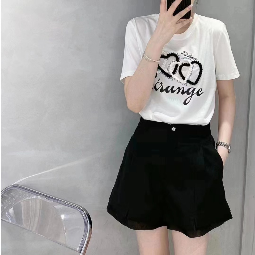 中亭街蒲公英夏季时尚百搭休闲洋气轻薄舒适女装