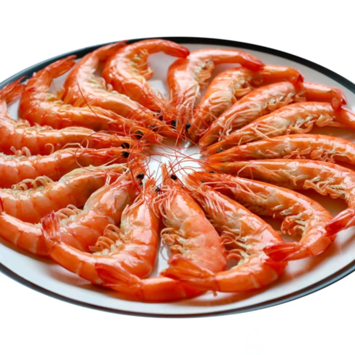 香虾大虾对虾鲜活海鲜速冻超大活海虾熟虾品质优高整箱4.5KG熟虾