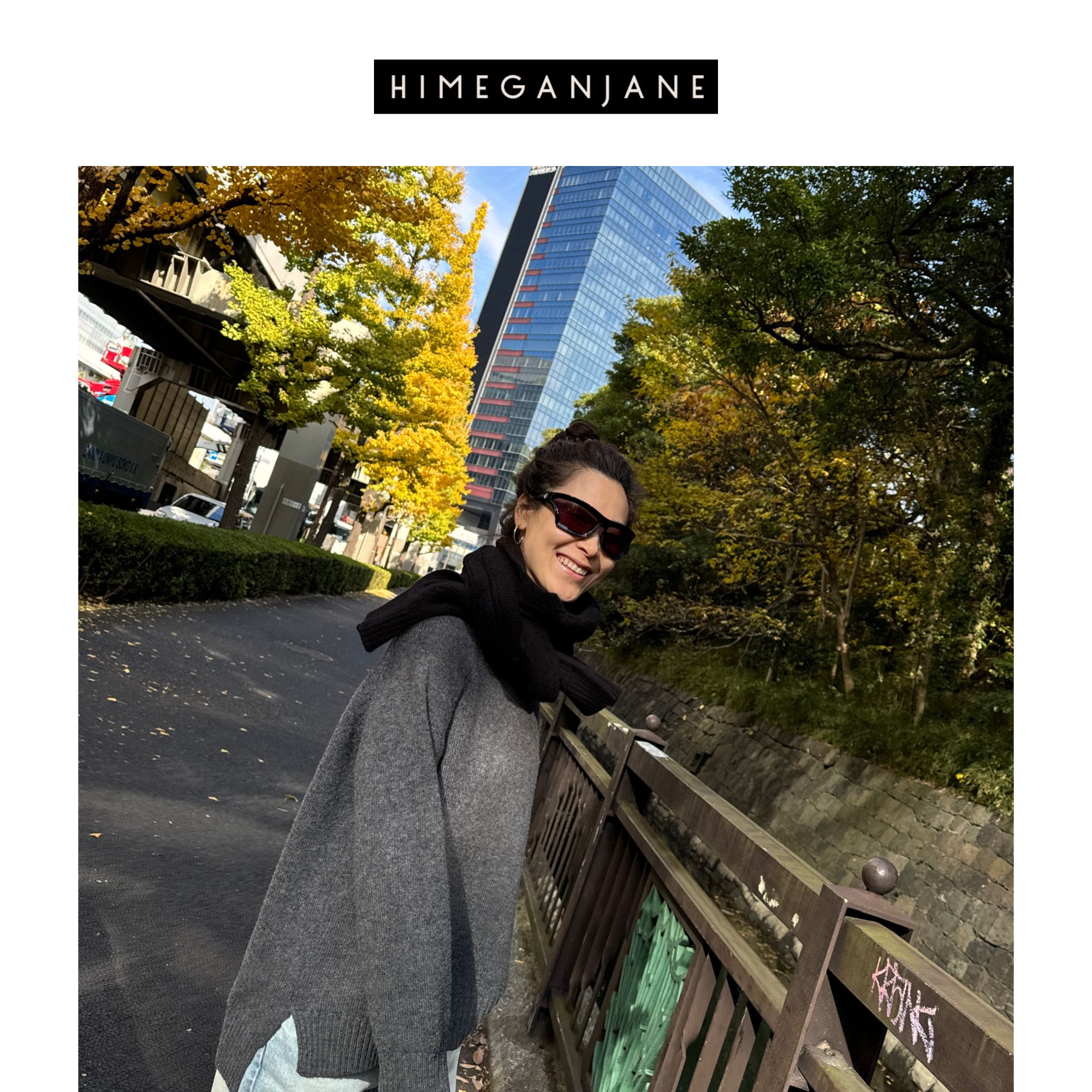 HIMEGANJANE王菲同款100%纯羊毛慵懒随性高克重毛衣YM05-8806