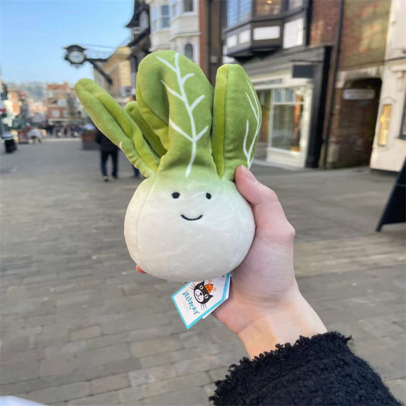 【现货】Jellycat活泼白菜蔬菜水果上海青茄子毛绒玩偶安抚宝宝礼