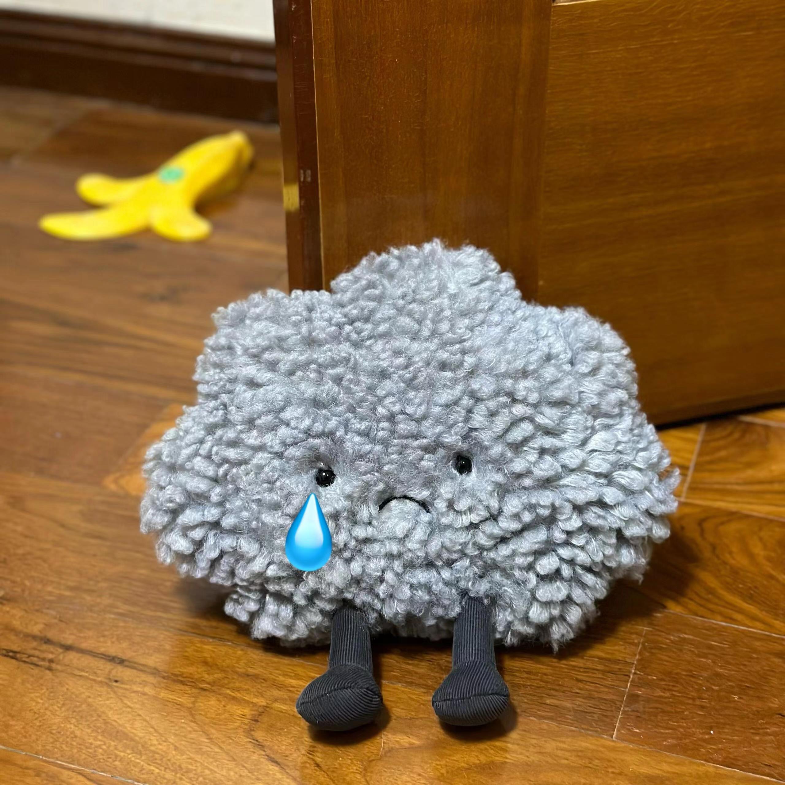 英国Jellycat趣味暴风云乌云挂件可爱玩偶安抚娃娃毛绒礼物公仔