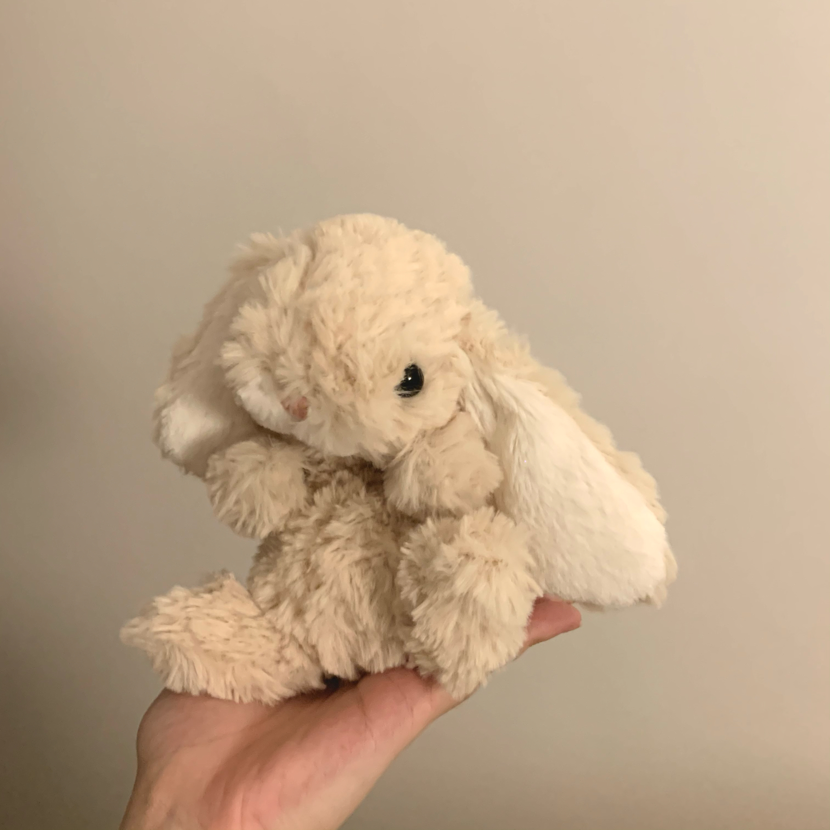 英国jELLYCAT甜美小短腿兔yummy兔宝宝安抚玩偶毛绒玩具陪伴公仔