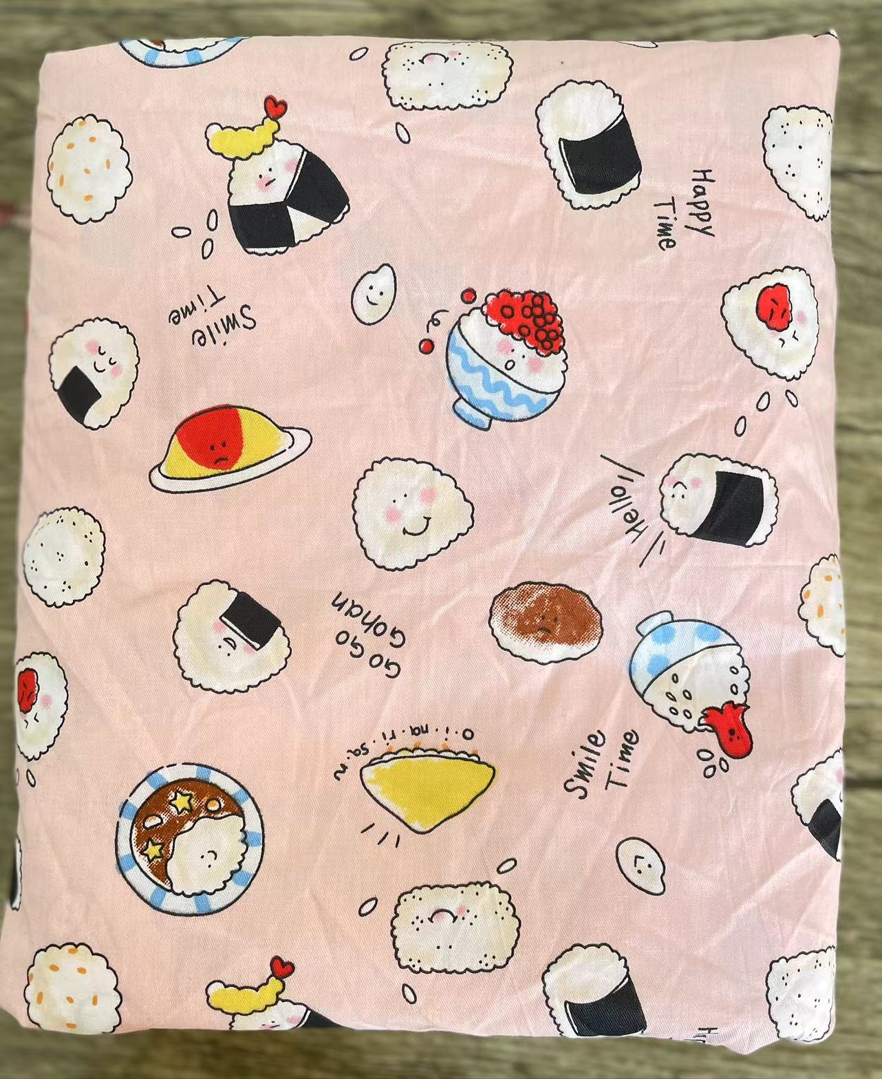 纯棉布头大布块小布头A1-A100微瑕床单被套优质布料柔软亲肤舒适