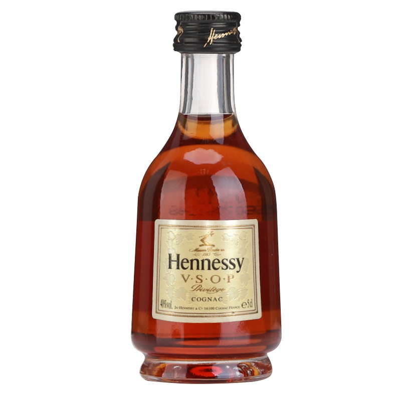【粉丝福利】Hennessy轩尼诗V.S.O.P试用装迷你小酒伴50ml