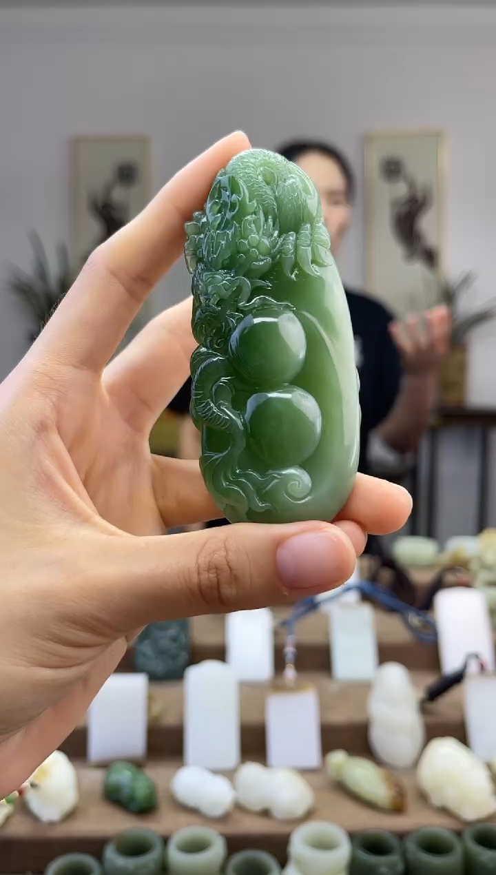 【闪购商品】和田玉挂件未镶嵌1