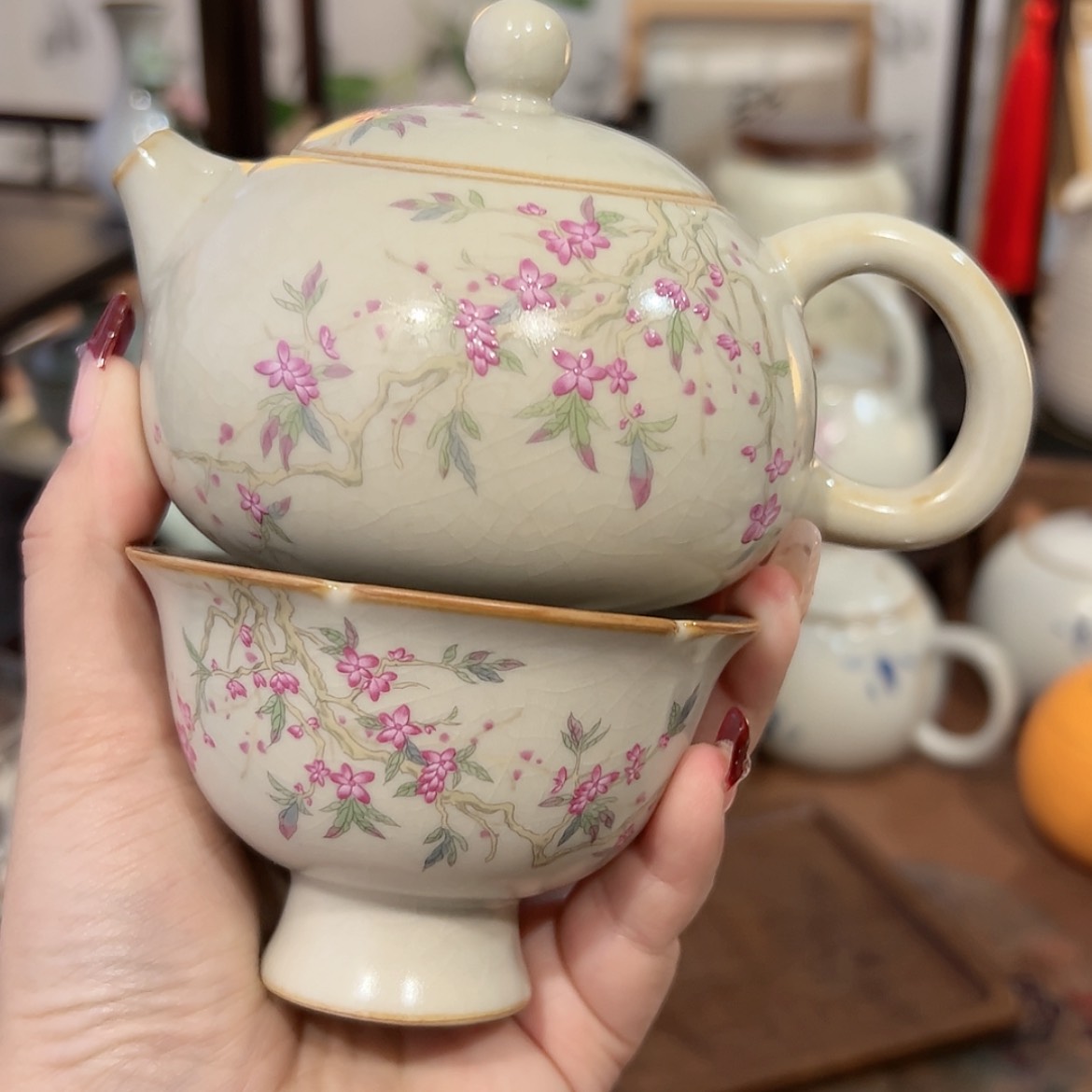 【闪购商品】汝窑茶具