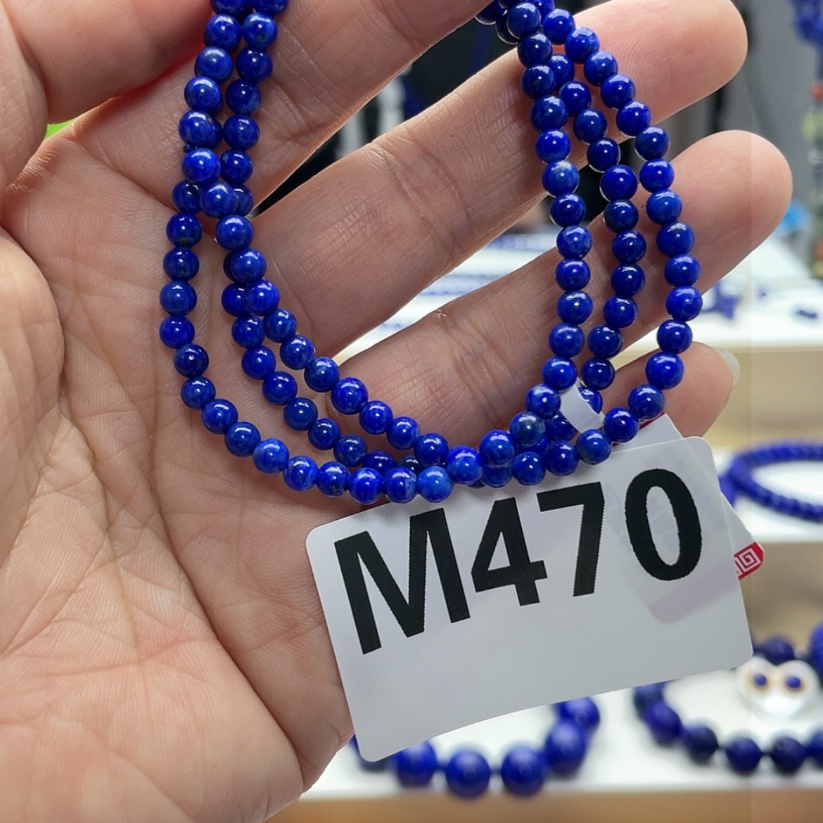【闪购商品】青金石手链4+M470未镶嵌