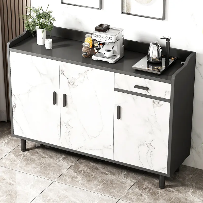 【润材】餐边柜靠墙一体橱柜现代简约客厅柜储物柜茶柜大容量