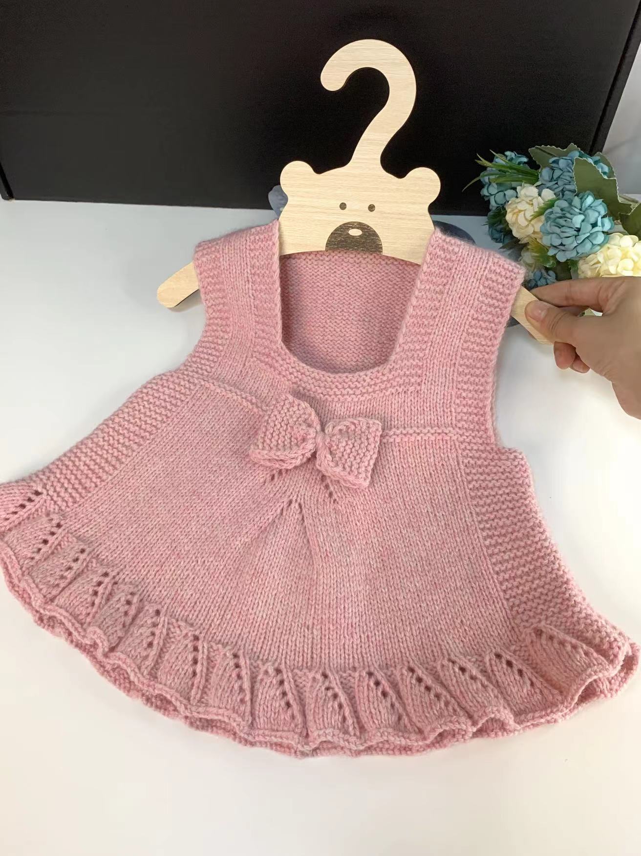 雨蝶小裙子材料包！100%美丽奴羊毛diy手工编织毛线团40/g每团