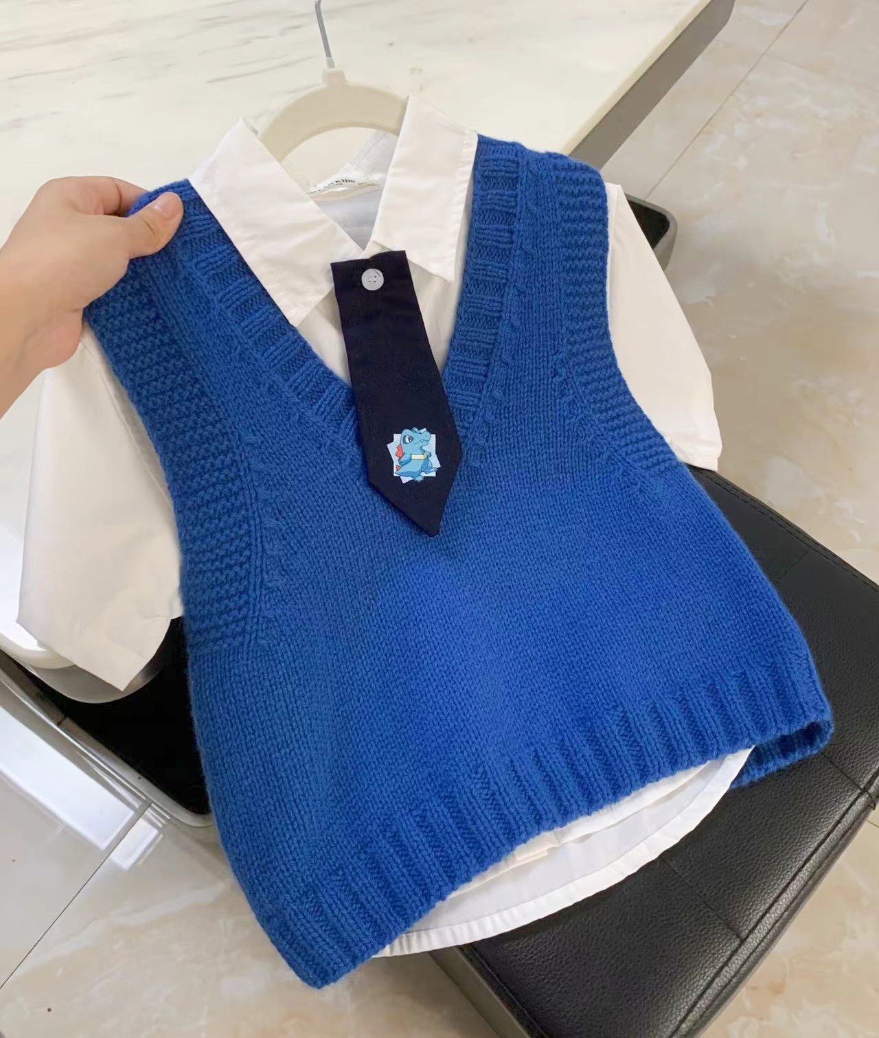 【星辰大海】V马甲材料包！100%美利奴羊毛diy手工棒针线团40g/团