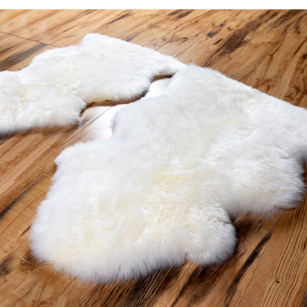 羊皮毛一体真皮真毛 毛垫 加厚 家用 客厅 沙发垫               