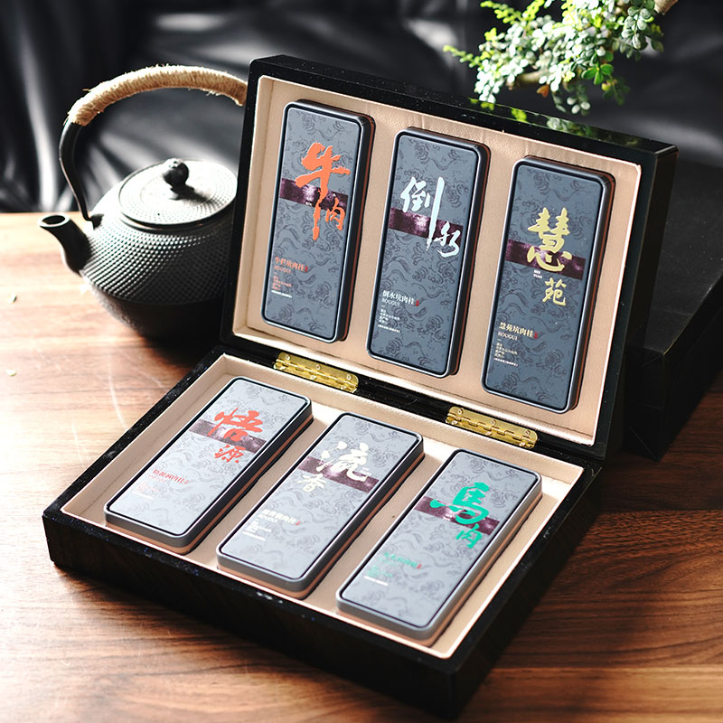 马头岩肉桂牛栏坑慧苑坑倒水坑悟源涧流香涧武夷岩茶组合礼盒装