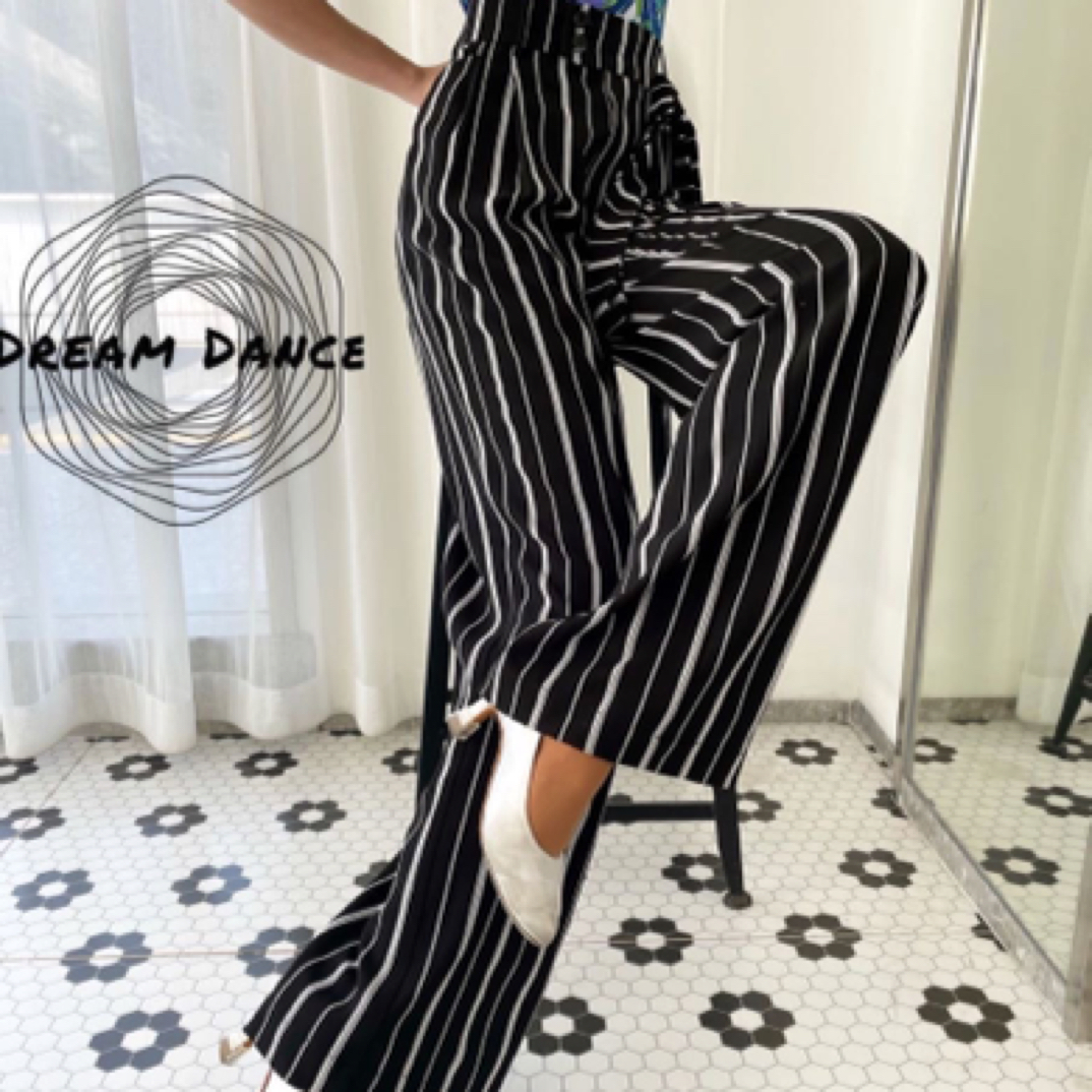 #DM Design 摩登舞服 ｜条纹摩登裤