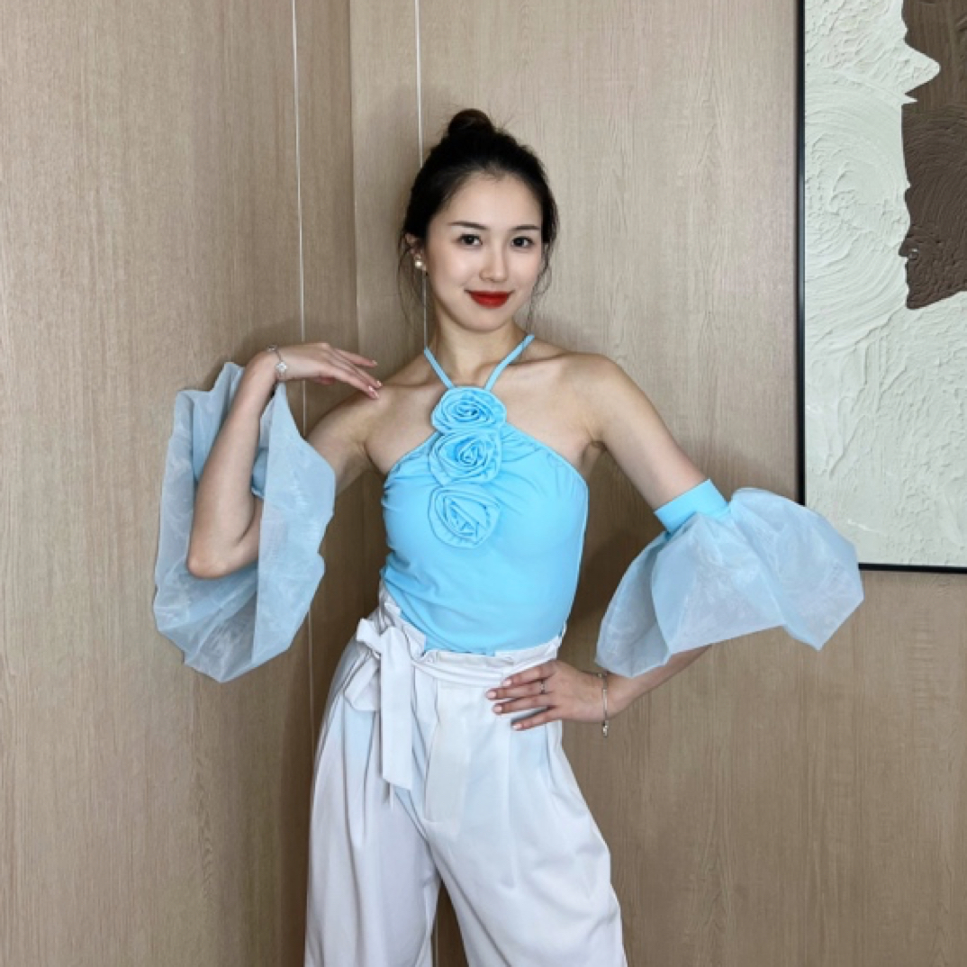 #DM DESIGN  国标舞服 | 玫瑰花2系