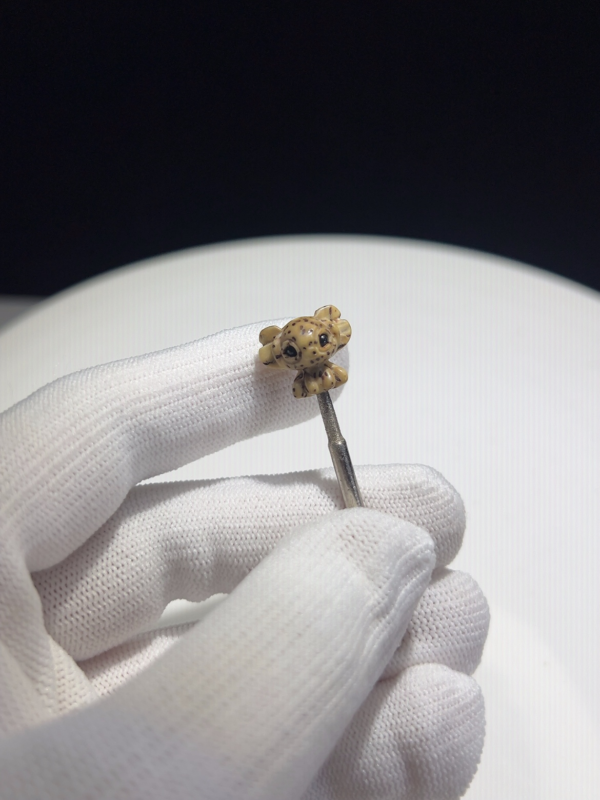 【原生态】鸡油黄小配饰15，海南毛感料鸡油黄。高油高密针尖星。