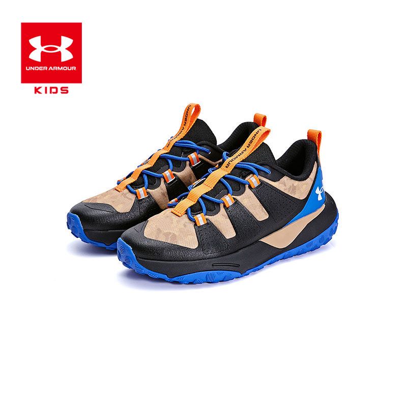 安德玛儿童秋冬新款运动跑鞋透气耐磨女男童休闲户外鞋2331502