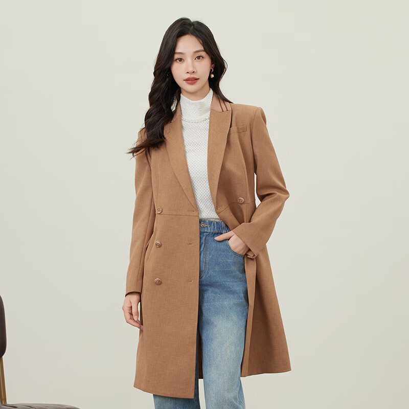 【尚雅】佳人苑风衣女2024年春季新款JX314005